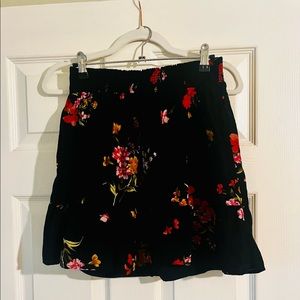 Fun Floral Mini Skirt